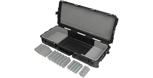 SKB Cases iSeries 61-note Keyboard Case, Black, 44in x 18in x 5.88in, 3i-4719-TKBD