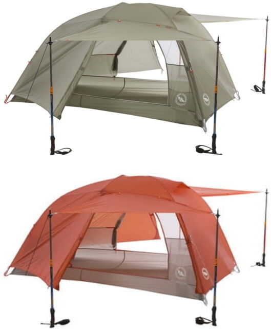 Big Agnes Copper Spur HV UL2 Tent - 2 Person, 3 Season, Olive Green, THVCSG220