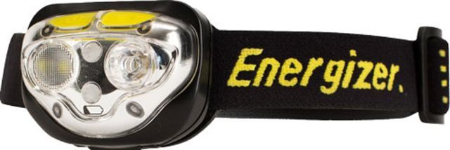 Energizer Vision Ultra HD LED Headlamp, AAA, 450 Lumens, Black, HDE32E