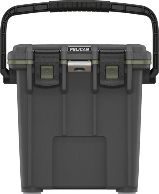 Pelican 20QT Elite Cooler, Gun Metal/OD Green, 15 Cans, 20Q14GNMTLOD