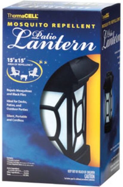 Thermacell MR9W Patio Lantern 15''x15'' Mosquito/Black Fly Repellent B