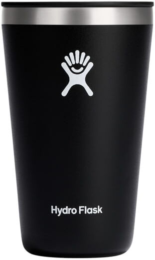 Photos - Other goods for tourism Hydro Flask 16 oz All Around Tumbler, Black, 16 oz, T16CPB001 