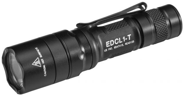 Photos - Torch SureFire Every Day Carry LED Tactical Flashlight, Black, EDCL1-T 