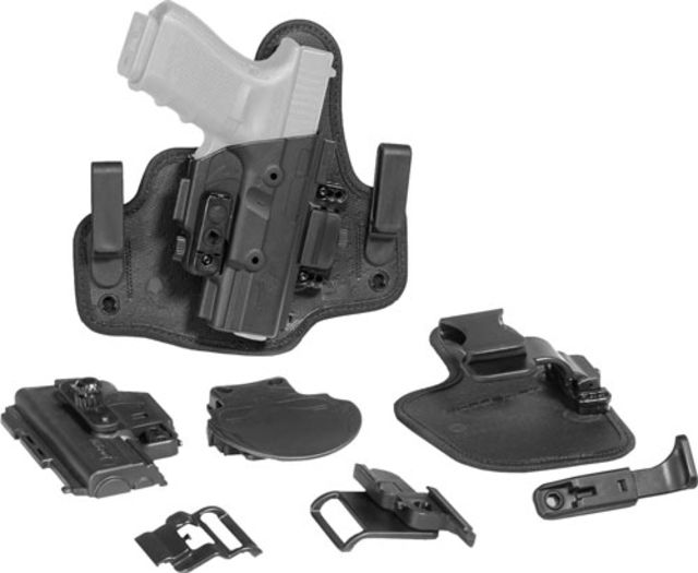 Alien Gear Holsters ShapeShift Core Carry Holster Pack, Springfield XD-S Mod.2 XD-S 3.3in, Right Hand, 1.5in Belt Slide, Standard Clips, SSHK-0203-RH-D