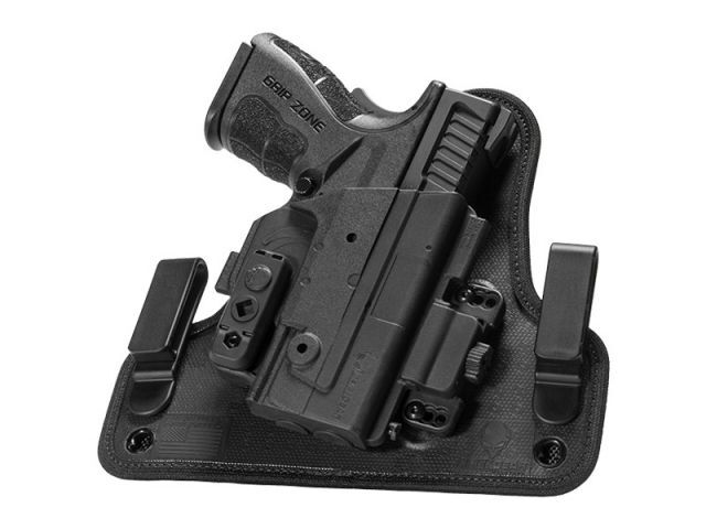 Alien Gear Holsters ShapeShift 4.0 IWB Holster, Springfield Armory XD-S 3.3in, Left Hand, Black, SSIW-0203-LH-R-15-XXX
