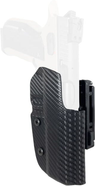 Black Scorpion Outdoor Gear CZ Tactical Sport 2 Pro IDPA Competition Holster, Right, Carbon Fiber, HC03-IDPA-CZTS2CFRH