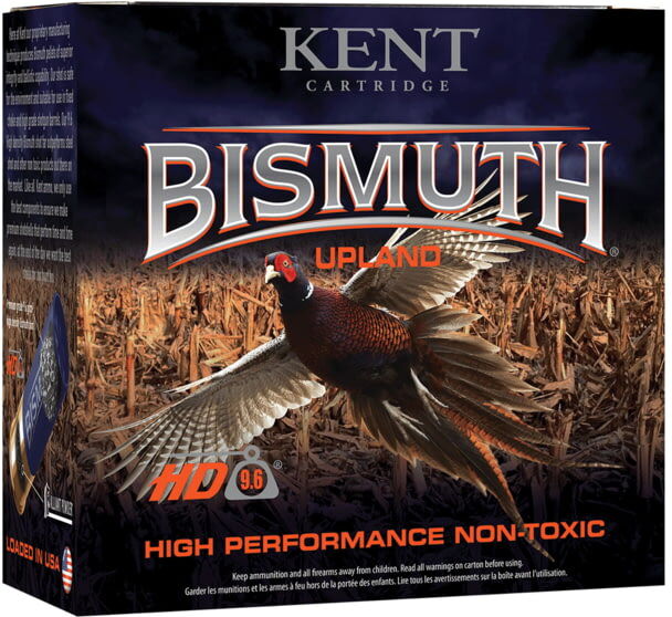 Kent Cartridge Bismuth Upland 12 Gauge 1 1/4 Oz 2.75in 5 Shot Shotgun Ammo, 25 Rounds, B12U36-5