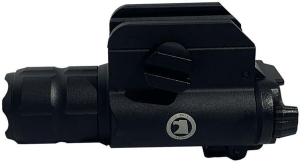 Osprey Global LED Tactical Pistol Flashlight, CR123A, 600 Lumens, Black, FL-OSP-600L