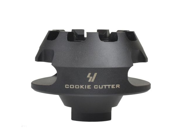 Strike Industries Si-Cookie Cutter Comp For .308 / 300 Black Out, Black, One Size, SI-CC-COMP-308