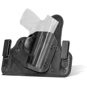 Alien Gear Holsters Cloak Tuck 3.5 IWB Holster, Smith & Wesson M&P Shield/M2.0/Shield Plus 9mm/40, Right Hand, Black, 00193858309002