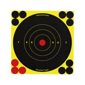 Birchwood Casey Shoot-N-C 6 Round Bullseye Targets - Pack of 60 w/ 240 Pasters, BC-34550