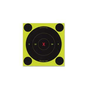 Birchwood Casey Shoot-N-C 6in Round X-Bullseye Targets - 60 Pack w/ 240 Pasters, BC-34560