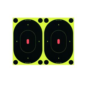 Birchwood Casey Shoot-N-C 7in Oval Silhouette Targets - 60 Pack w/ 240 Pasters, BC-34750
