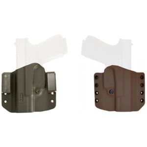 Comp-Tac OWB Concealed Kydex Warrior Holster, Walther PPS M2, Right Hand, Black Kydex, C708WA221RBKN