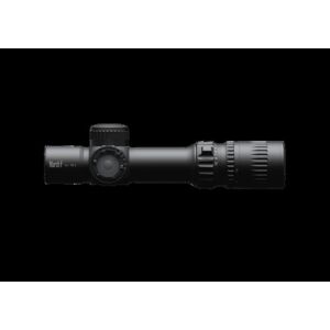 March Scopes Normal Turret Rifle Scope, 1x-10x24mm Shorty, FFP, DR-1 Reticle, With 6-level Illumination, Black, D10SV24FDIMLN DR-1 Reticle