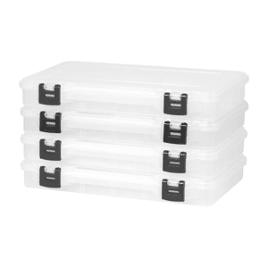 Plano 4 Pack 3700 Stowaways Shrinkwrapped Box with black latches, PLASM374