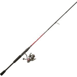 Quantum Optix Spinning Rod and Reel Combo, 5ft 6in, Light, Fast, 2, 5.2-1, 3+1, Ambidextrous, Silver, OP10562LD.NS3