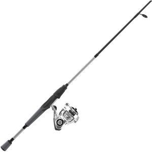 Quantum Throttle Spinning Rod and Reel Combo, 7ft 0in, Medium-Heavy, Fast, 1, 6.2-1, 10+1, Ambidextrous, Silver, TH30701MHC.NS3