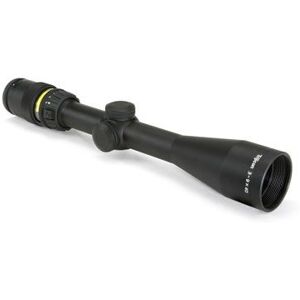 Trijicon AccuPoint TR-20 3-9x40mm Rifle Scope, 1 in Tube, Second Focal Plane, Black, Amber BAC Triangle Post Reticle, MOA Adjustment, 200000