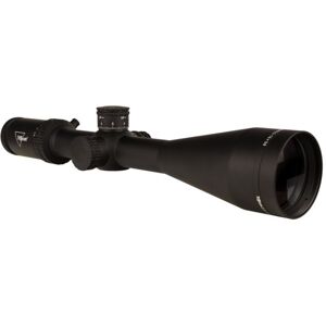 Trijicon Credo CR1556 Rifle Scope, 2.5-15x 56 mm Objective, 30 mm Tube, Second Focal Plane Illuminated Red MRAD Center Dot Reticle, Matte, Black, 2900036