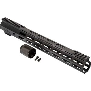 TRYBE Defense Magnite Ultra Function Lightweight Handguard, Cut Top Rail, M-LOK, Black, 15in, MGHDG-V1-15CR-BL