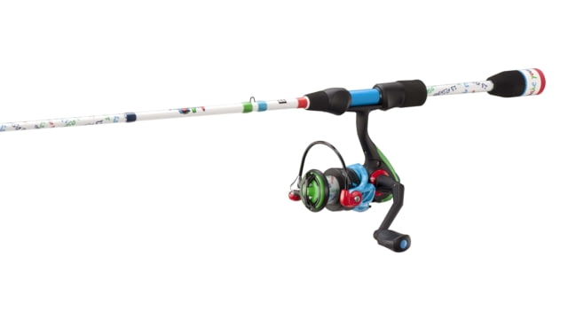 13 Fishing Rapala Ambition M Spinning Combo 1000 Size Reel, Fast Action, Fresh, Crayon, 5ft0in, A4-SC50M