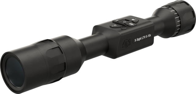 DEMO, ATN X-Sight LTV Day/Night Hunting Rifle Scope, 5-15x50mm, Multiple Reticles, Black, DGWSXS515LTV