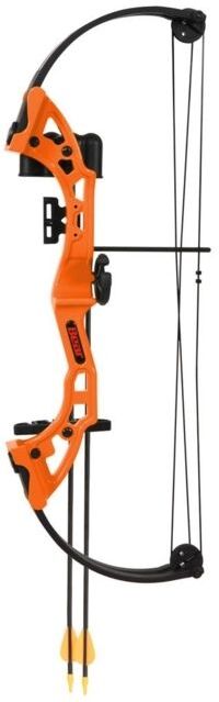 Bear Archery Brave Bow Set, Orange 13.5-19in. 15-25lbs. RH, AYS300TR