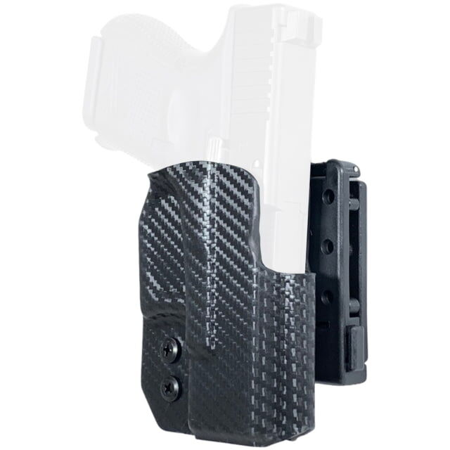 Black Scorpion Outdoor Gear Glock 26, 27, 33 Pro IDPA Holster, Left Hand, Carbon Fiber, HC03-IDPA-GL26-CFLH