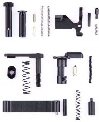 CMC Triggers Complete lower receiver parts kit for AR-15,Fire control group and grip NOT included, 81500