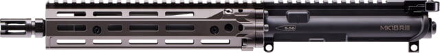 Daniel Defense Upper Receiver with Flash Hider Assembly MK18 RIII URG, 5.56x45mm NATO, 19.3 inch, 10.3 inch Barrel, Government Profile, Carbine Length, 1-7 Twist, 1/2x28 Thread, M-LOK Handguard, Flash Suppressor, Salt Bath Nitride, FDE, 23-004-81721-011