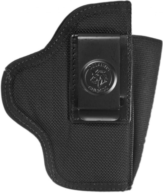 DeSantis Pro-Stealth IWB Nylon Holster, KEL P3AT/P32 w/ CT, LG-430, RGR LCP w/ CT, LG-431 & LASERMAX, LCP II w/ VIRIDIAN E SERIES, LG-497/497G, Ambidextrous, Nylon, Black, N87BJT7Z0