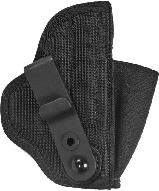 DeSantis Tuck-This II IWB Nylon Holster, Fits Most Large Frame DOUBLE ACTION, SEMI-Autos UP to 4in, Glock 19X, 45, 48, Taurus TX22, Ambidextrous, Nylon, Black, M24BJLAZ0