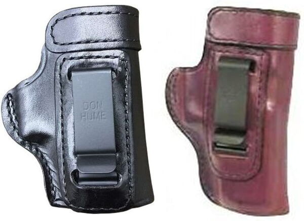 Don Hume H715-M Waistband Clip-On Conceal Carry Holster, Glock 19, Right Hand, Black, J168740R