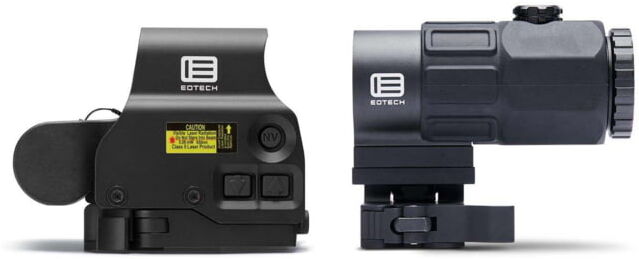 EOTech EXPS3-4 Holographic Weapon Sight w/ G45.STS 5x Magnifier, Black, HHS V