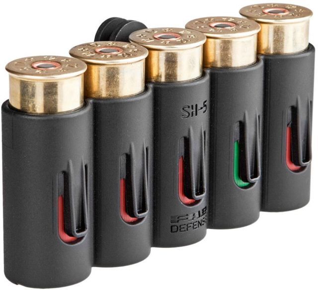 FAB Defense QR Picatinny Shotgun Shell Holder, 12 Ga., Black, FX-SH5