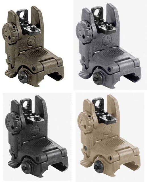 Magpul Industries Magpul MBUS Rear Flip-Up Back Up Sight Gen 2, Flat Dark Earth MAG248FDE