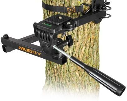 Muddy Basic Camera Arm, includes Ratchet Strap for Fastening to Tree, Black MCA100