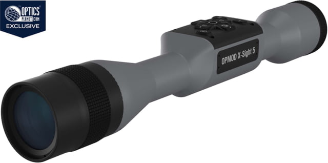 OPMOD ATN X-Sight 5, 3-15x, UHD Smart Day/Night Hunting Rifle Scope in Wolf Grey