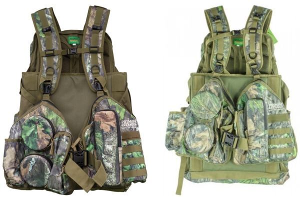 Primos Hunting Rocker Strap Realtree Extra Poly Vest, Green Camo, Medium-Large, 65717