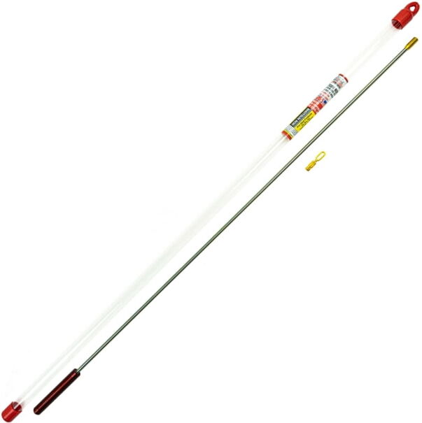 Pro-Shot One Piece Stainless Steel Shotgun Rod With Patch Holder 10-.410 Gauge 36 Inch, 1PS-36-10410