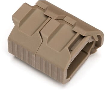 Strike Industries Stacked Angled Grip w/ Cable Management System, FDE, FDE, One Size, SI-AR-CMS-SAF-FDE