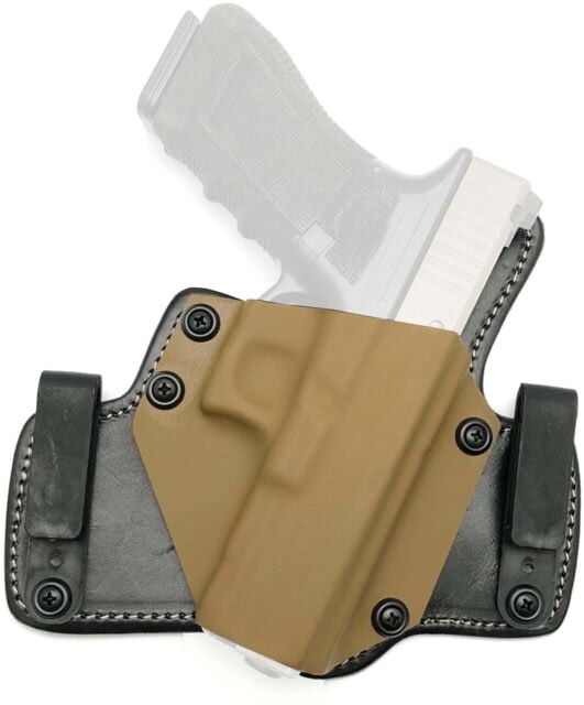 Texas 1836 Partner Gen II - 2 In 1 OWB / IWB Holster, Right Hand, SIG Sauer P320 Full Size, With No Attachment, Coyote Brown, TX-PART-G2-1052