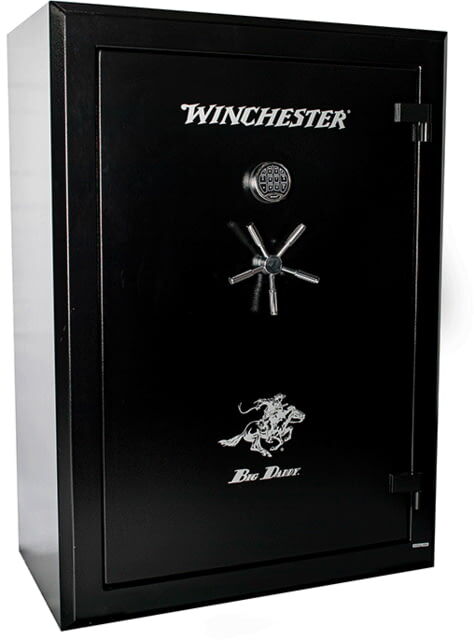Winchester Big Daddy Gun Safe, Holds 65 Long Guns, Black, SECWINBD-BK-E