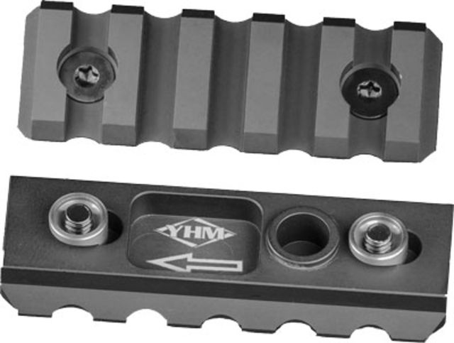 Yankee Hill Machine Rail Section Keymod To Picatinny 5-slot