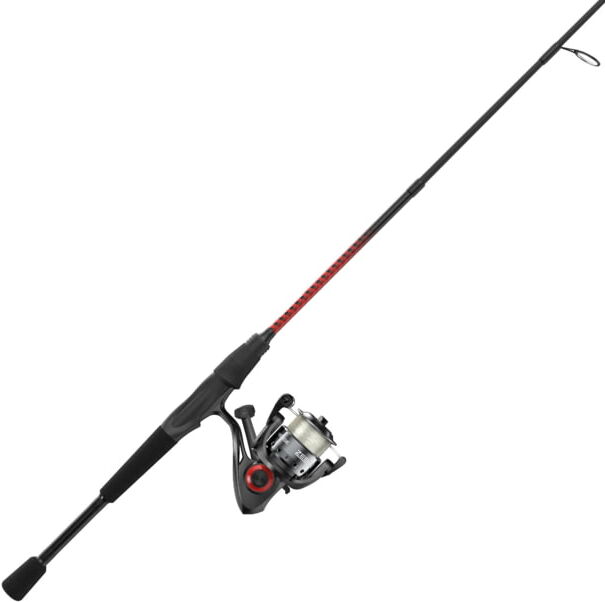 Zebco Verge Spin Combo Rod, 7ft, Medium, Fast, 2 Pieces, VERGE40702M.NS3