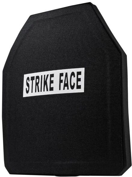 Photos - Bulletproof Vest NcSTAR Ceramic Level 4 Plate - Shooters Cut, Black, 10 in x 12 in, B4C1012 