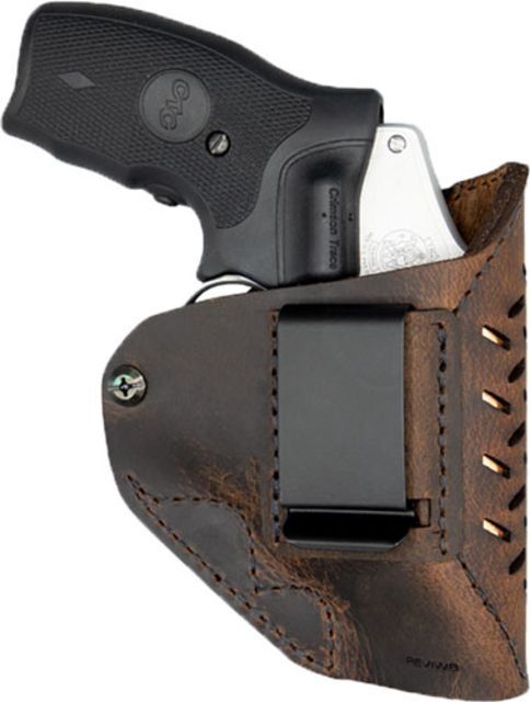 Best Revolvers: Top Picks for Accuracy and Reliability 5 Versacarry Revolver IWB Holster, S&W, Right Hand, Brown, REV211