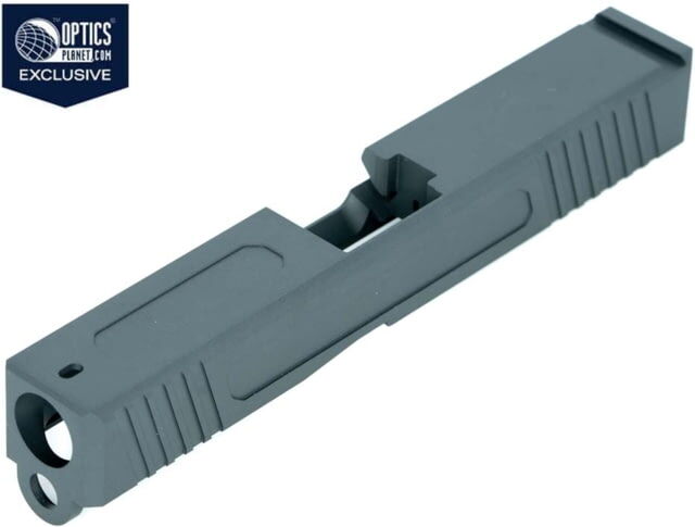 OpticsPlanet Exclusive EC Defense MK-1 Stripped G19 Pistol Slide, Sniper Grey, EC -MK1 SNIPER GREY