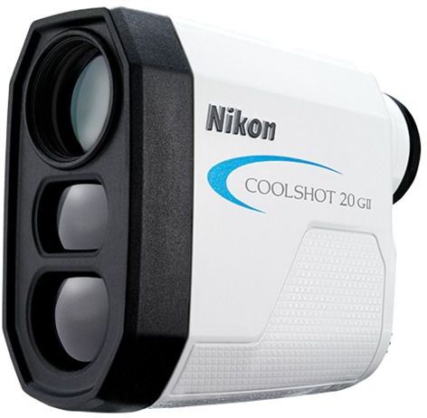 Nikon COOLSHOT 20 GII Golf Laser Rangefinder, White, 16667